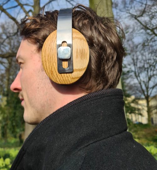 High-end handcrafted wooden ornament made for a public art installation
